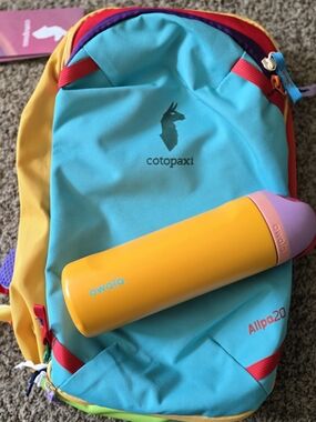 cotopaxi Allpa 20 Carry On With Matching Owala BB Insulated Water Bottle